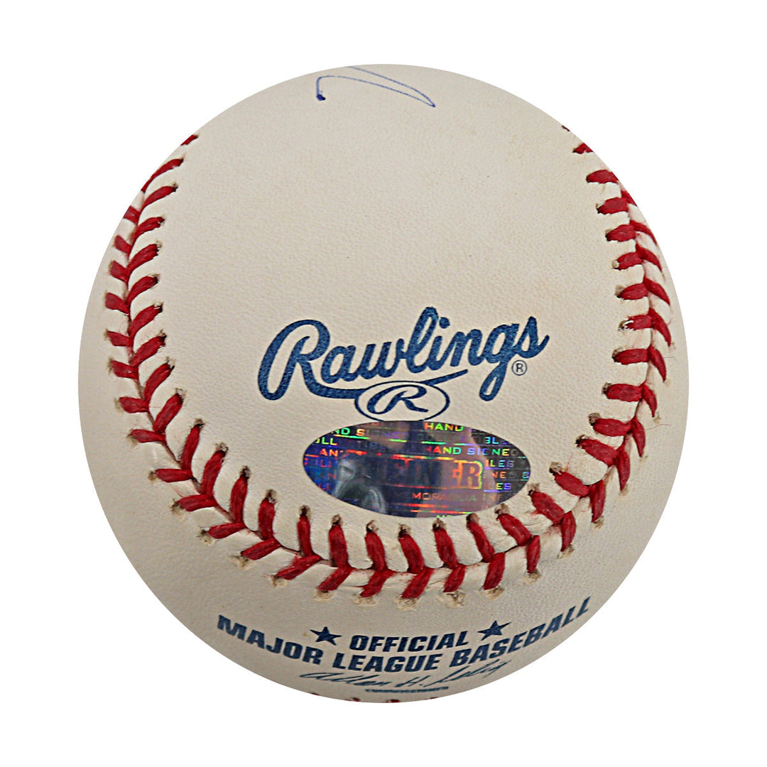 Mike Pelfrey New York Mets Autographed Signed ROMLB Baseball (Steiner Holo A)
