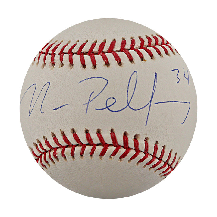 Mike Pelfrey New York Mets Autographed Signed ROMLB Baseball (Steiner Holo C)