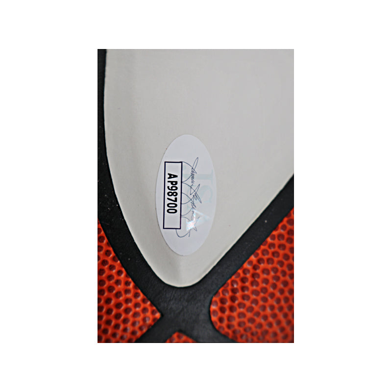 Andrea Lloyd Curry Autographed Signed Spalding White Panel David Stern NBA Basketball (JSA)