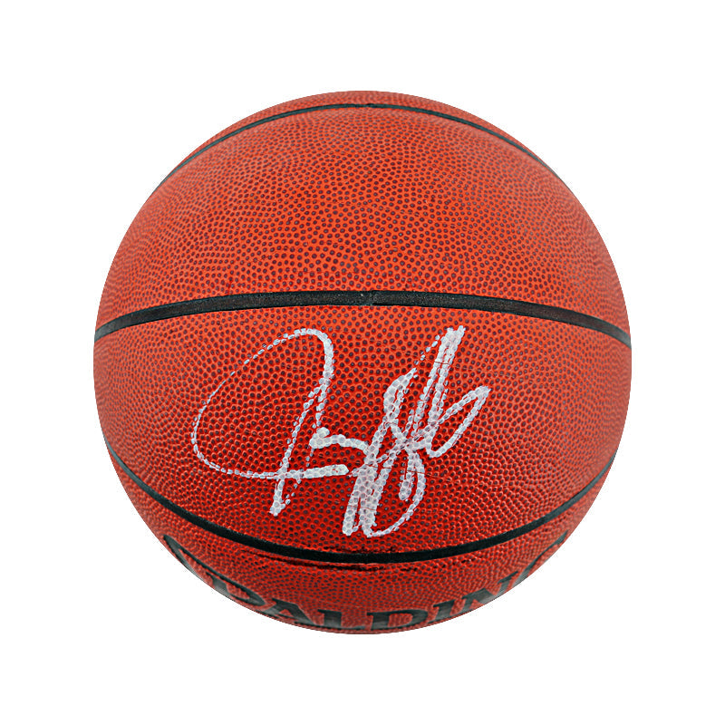 Jerry Stackhouse Philadelphia 76ers Autographed Signed Spalding Indoor Outdoor Basketball (JSA)