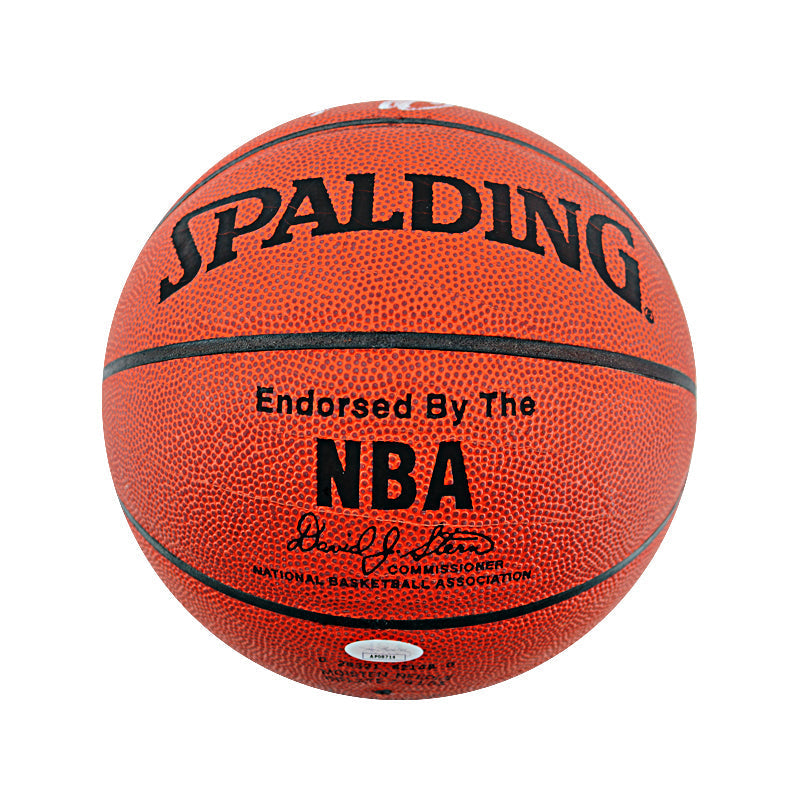 Jerry Stackhouse Philadelphia 76ers Autographed Signed Spalding Indoor Outdoor Basketball (JSA)