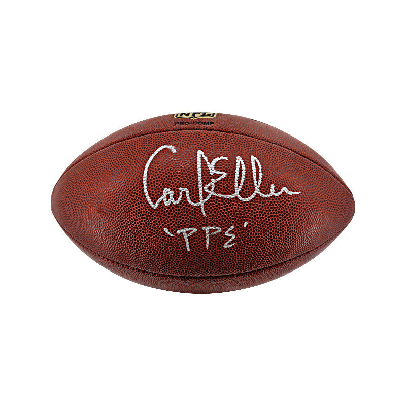 Carl Eller Minnesota Vikings Autographed Signed Inscribed Wilson Pro Comp Football (JSA)