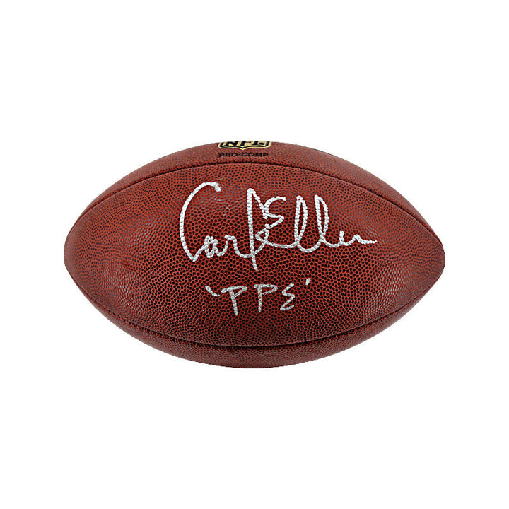 Carl Eller Minnesota Vikings Autographed Signed Inscribed Wilson Pro Comp Football (JSA)