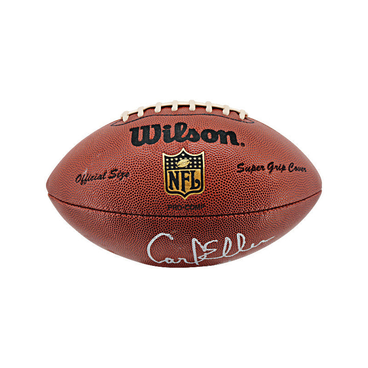 Carl Eller Minnesota Vikings Autographed Signed Inscribed Wilson Pro Comp Football (JSA)