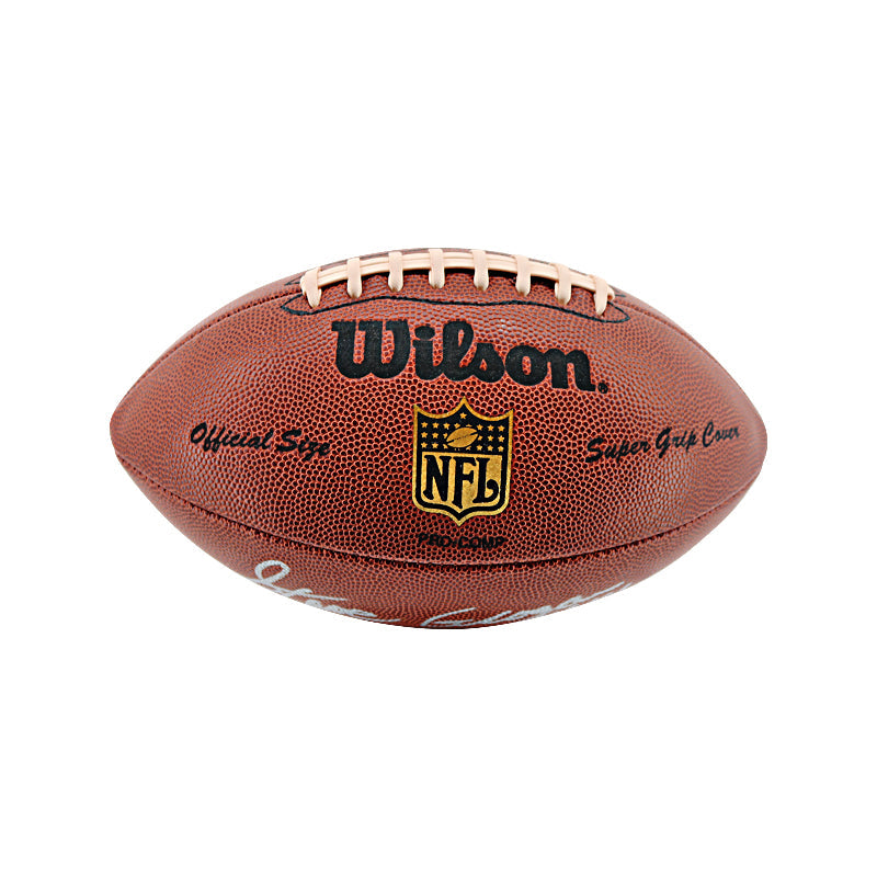 Steve Grogan New England Patriots Autographed Signed Wilson Pro Comp Football (JSA)