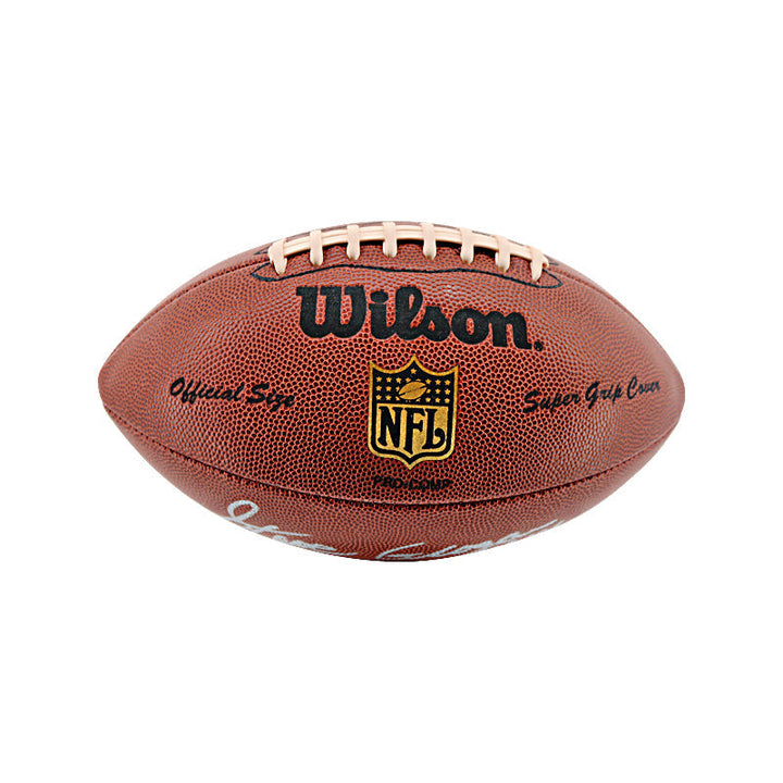 Steve Grogan New England Patriots Autographed Signed Wilson Pro Comp Football (JSA)