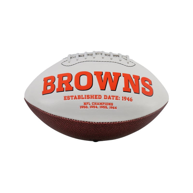 Colt McCoy Cleveland Browns Autographed Signed Logo Football (Tristar Holo)