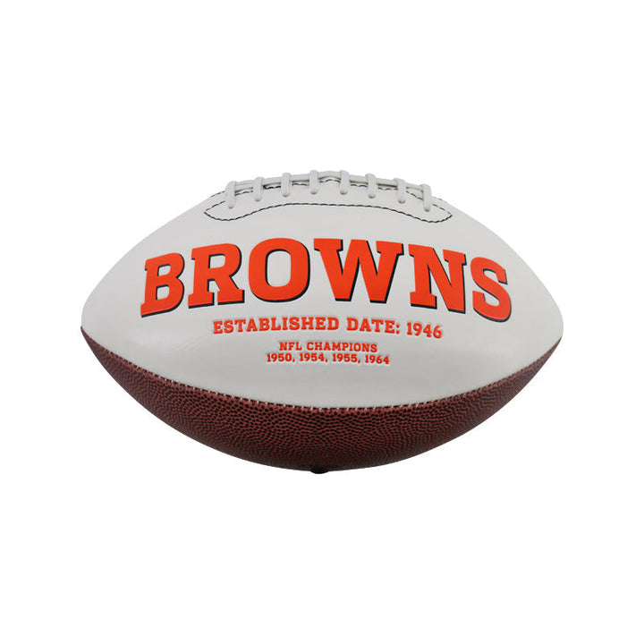 Colt McCoy Cleveland Browns Autographed Signed Logo Football (Tristar Holo)