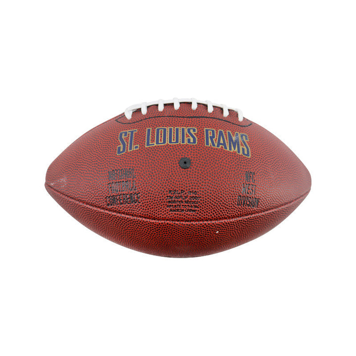 Sam Bradford St Louis Rams Autographed Signed Logo Football (Tristar Holo)