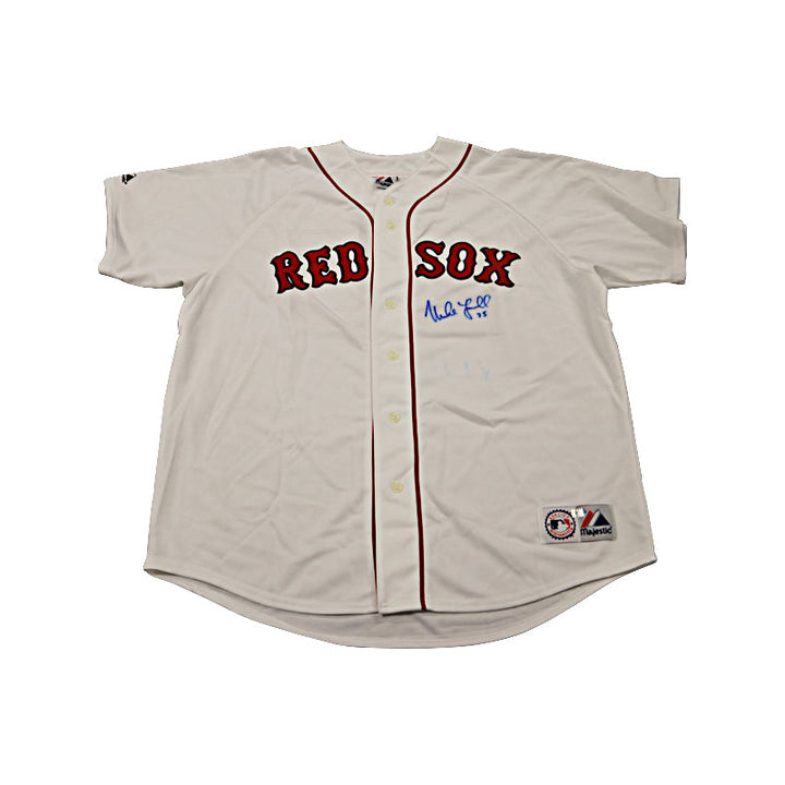 Mike Lowell Boston Red Sox Autographed Signed Majestic Jersey (MLB Holo)