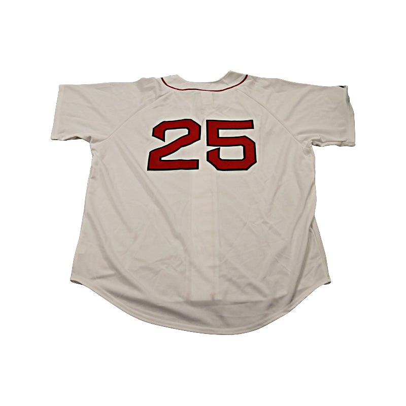 Mike Lowell Boston Red Sox Autographed Signed Majestic Jersey (MLB Holo)