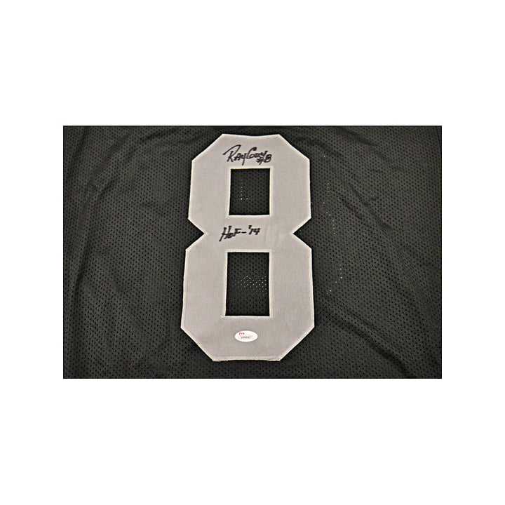 Ray Guy Oakland Raiders Autographed Signed Inscribed Pro Style Jersey (JSA COA)