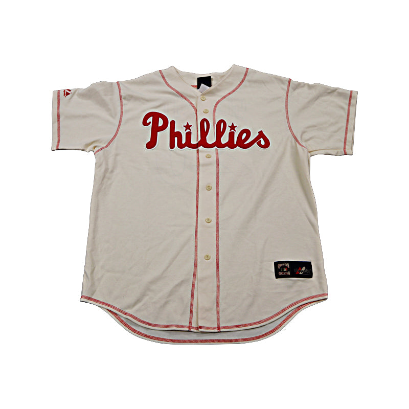 Mike Schmidt Philadelphia Phillies Autographed Signed Inscribed Majestic Cooperstown Collection Jersey (Schmidt Holo )