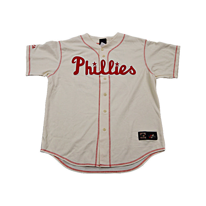 Mike Schmidt Philadelphia Phillies Autographed Signed Inscribed Majestic Cooperstown Collection Jersey (Schmidt Holo )
