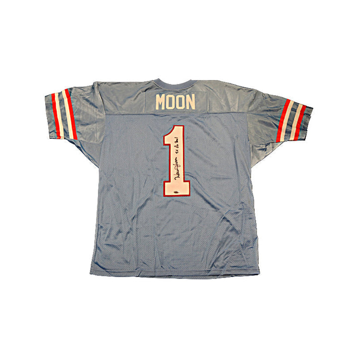 Warren Moon Houston Oilers Autographed and Inscribed "9x Pro Bowl" Proline Jersey (Tri Star Holo)