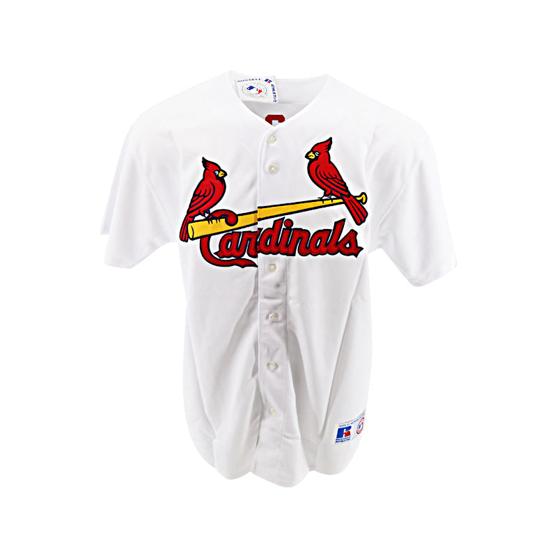 Stan Musial St Louis Cardinals Autographed Signed Russell Athletic Jersey (JSA COA #AR22704)
