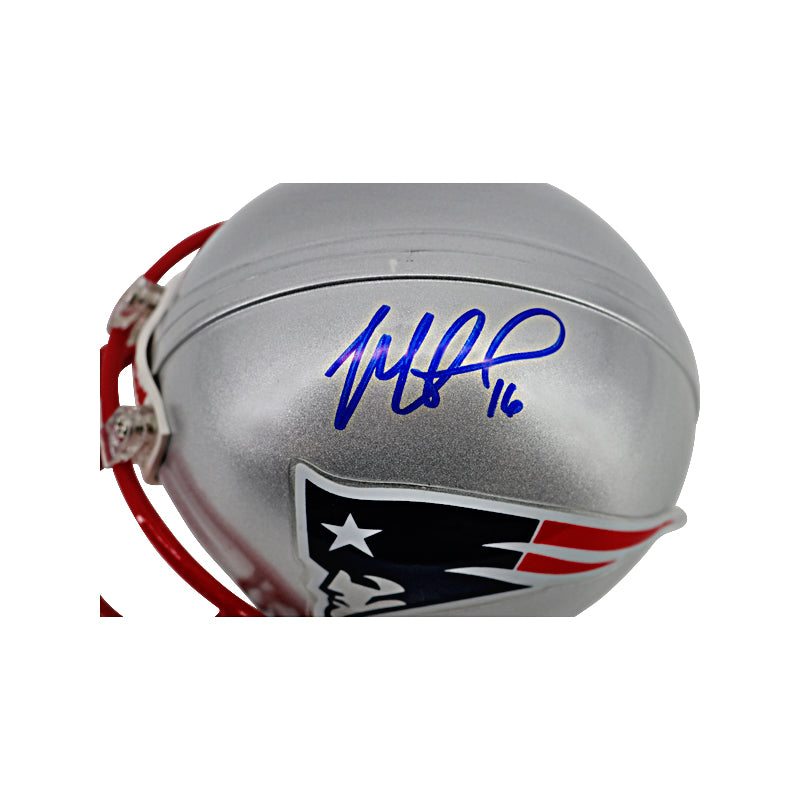 Matt Cassell New England Patriots Bold Autographed Signed Replica Mini Helmet (Sports Images Holo)
