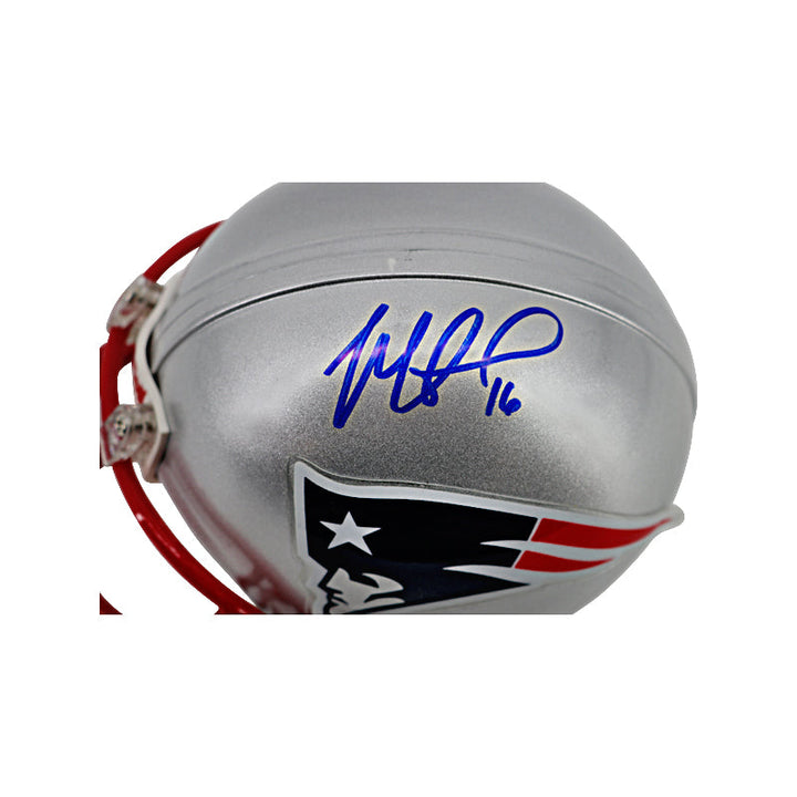 Matt Cassell New England Patriots Bold Autographed Signed Replica Mini Helmet (Sports Images Holo)