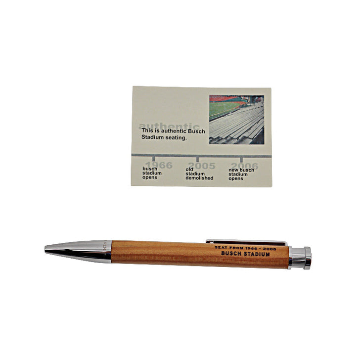 Busch Stadium St. Louis Cardinals Tokens & Icons Stadium Seat Pen