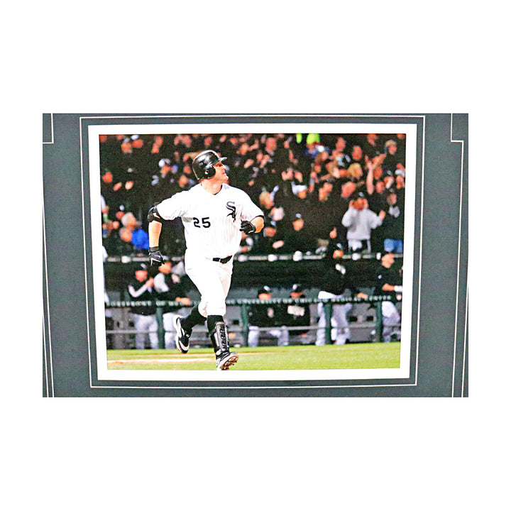 Jim Thome Chicago White Sox Signed Framed Jersey Number Collage (Mounted & MLB Auth)