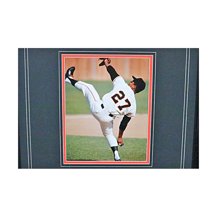 Juan Marichal San Francisco Giants Signed and Inscribed Framed Jersey Number Collage (Mounted Auth)