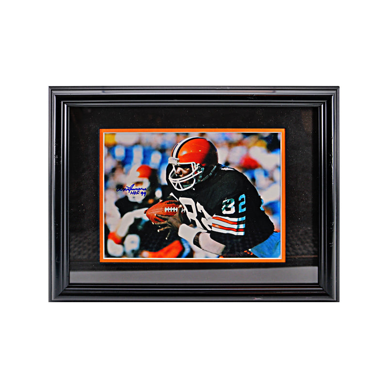Ozzie Newsome Cleveland Browns Autographed Signed & Inscribed "HOF 99" 8x10 Framed Photo (JSA COA)