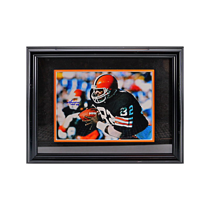 Ozzie Newsome Cleveland Browns Autographed Signed & Inscribed "HOF 99" 8x10 Framed Photo (JSA COA)