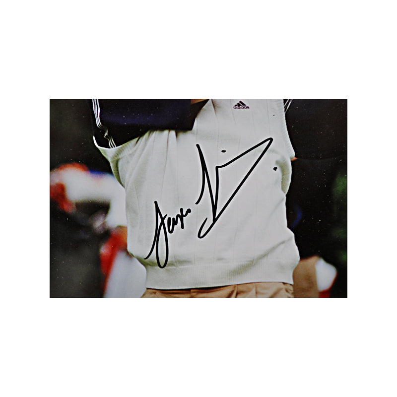 Sergio Garcia Autographed Signed 8x10 Framed Swinging Photo (JSA COA)