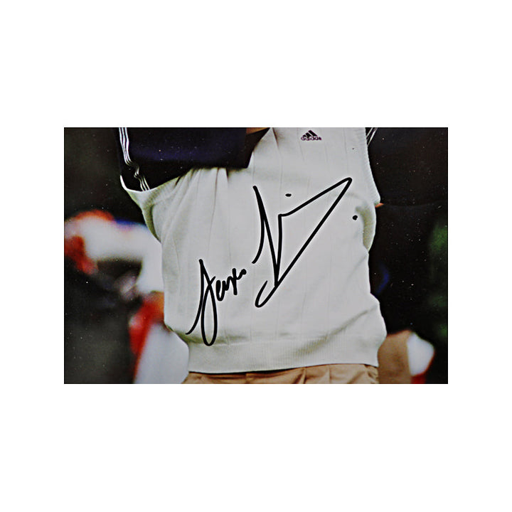 Sergio Garcia Autographed Signed 8x10 Framed Swinging Photo (JSA COA)