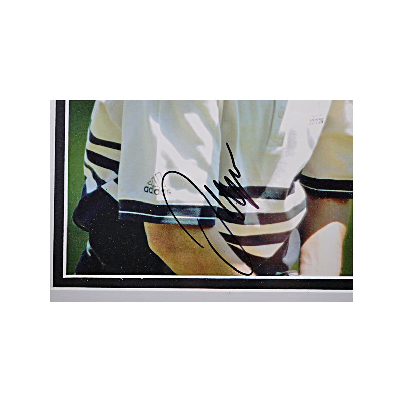 Sergio Garcia Autographed Signed 8x10 Framed Posing Photo (JSA COA)