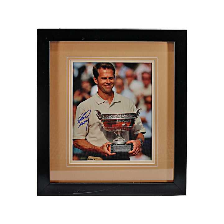 Stefan Edberg Autographed Signed 8x10 Framed Photo (JSA COA)