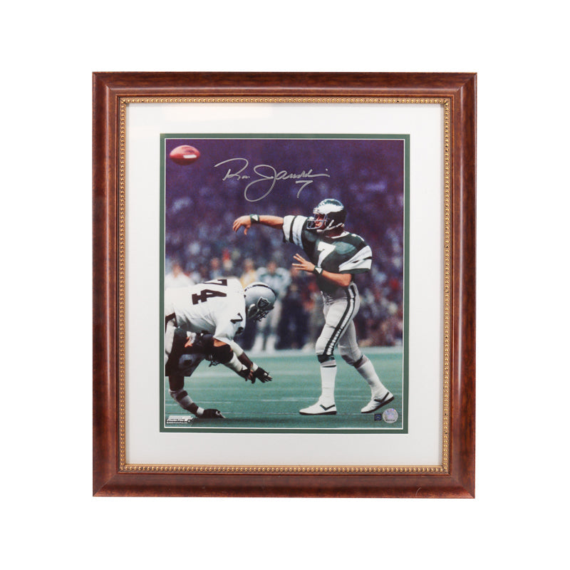 Ron Jaworski Philadelphia Eagles Autographed Signed 16x20 Framed Photo (Mitchell Marketing Holo)