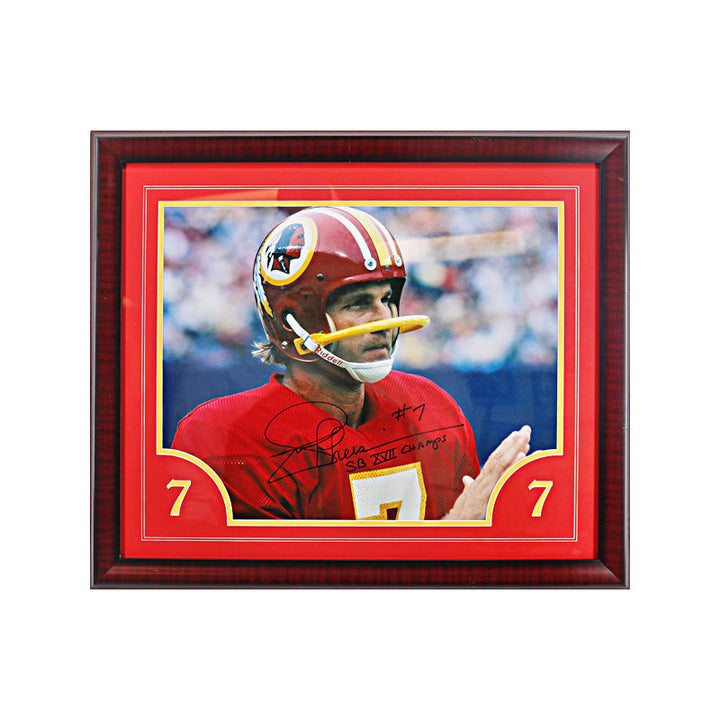 Joe Theismann Washington Redskins Autographed Signed Framed 16x20 Photo (JSA Auth)