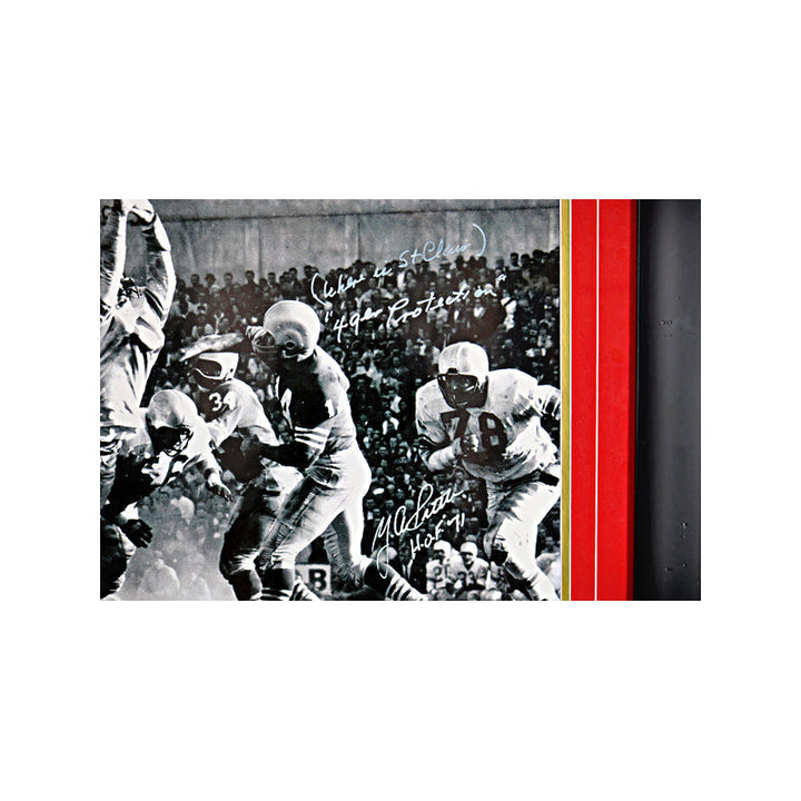 Y.A. Tittle San Francisco 49ers Autographed Signed 16x20 Framed Photo (JSA Auth)