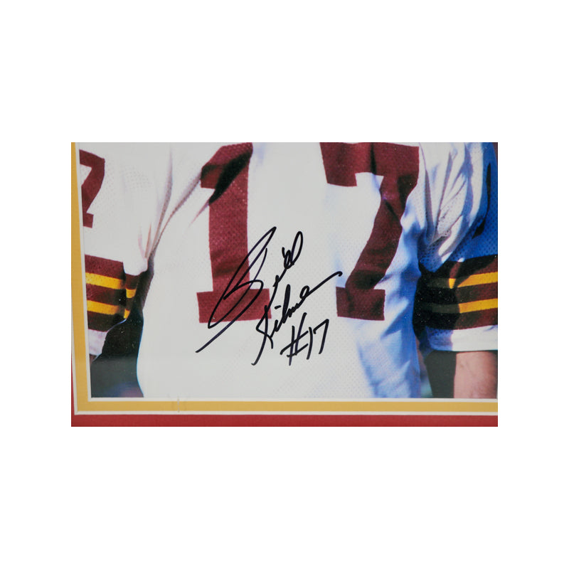 Billy Kilmer Washington Redskins Autographed Signed Framed 8x10 Photo (JSA COA)