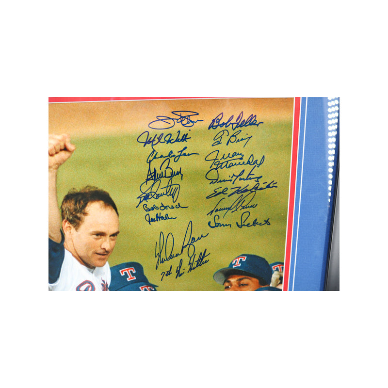 No Hitter Pitchers Multi Autographed Signed Framed 16x20 Photo (JSA LOA)