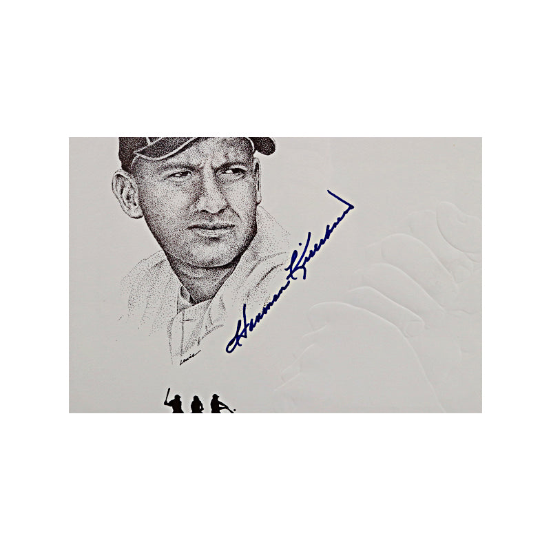 Harmon Killibrew Senators Twins Royals Autographed Signed 30x36 Framed Highfive Collection Lithograph LE 14/100 (JSA COA)