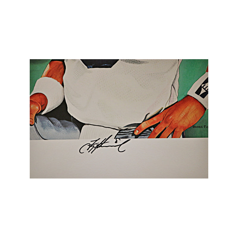 Troy Aikman Dallas Cowboys Autographed Signed 16x20 James Fiorentino LE 100 Print (JSA COA)