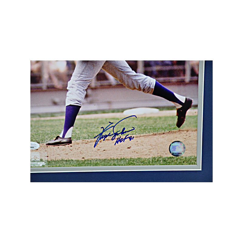 Ferguson Jenkins Chicago Cubs Autographed Signed Inscribed 11x14 Matted Photo (JSA)