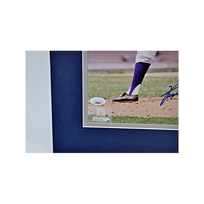 Ferguson Jenkins Chicago Cubs Autographed Signed Inscribed 11x14 Matted Photo (JSA)
