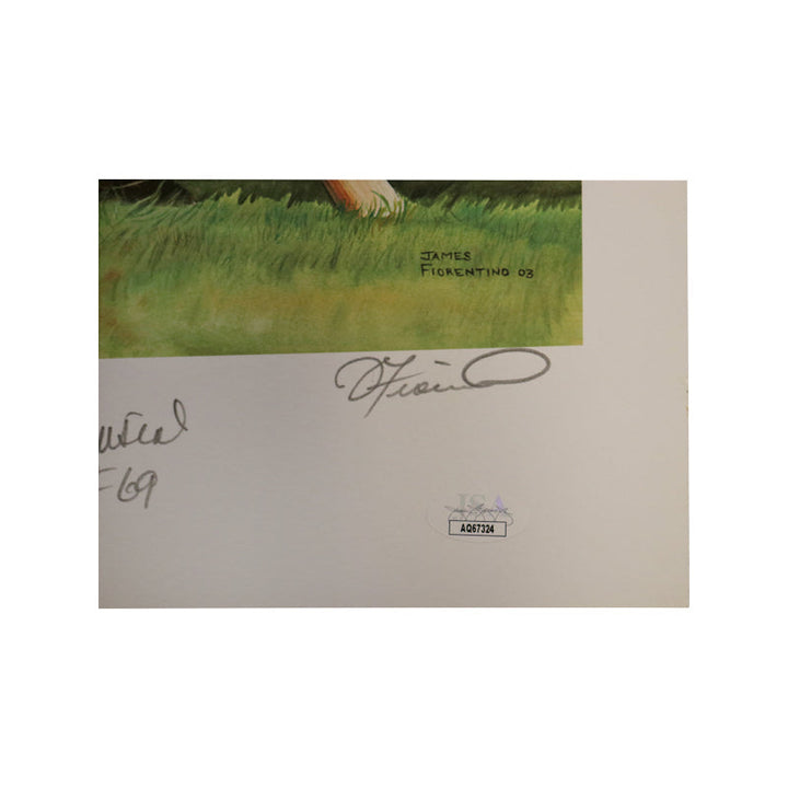 Stan Musial St. Louis Cardinals Autographed Signed 16x20 Color Print (JSA COA)