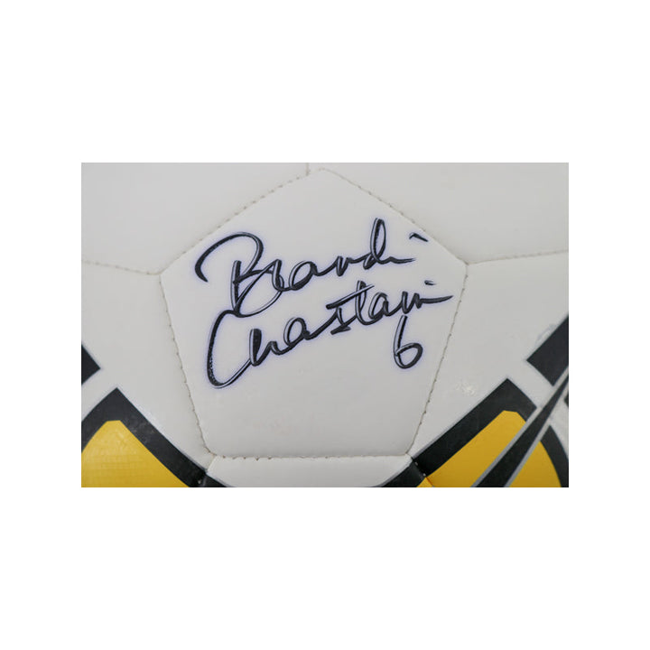 Brandi Chastain Autographed Signed Nike 5 Soccer Ball (JSA COA)