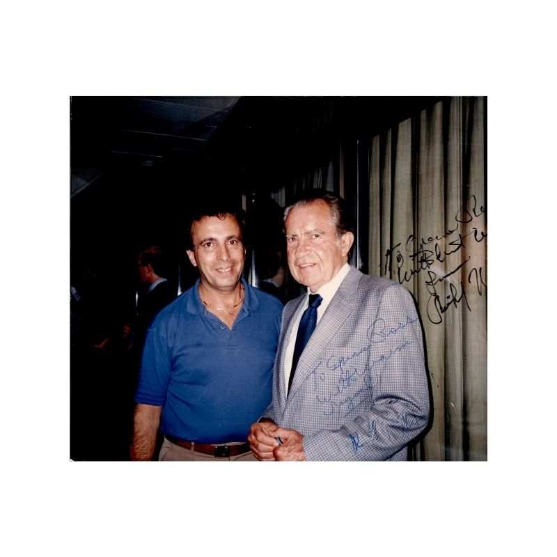 Richard Nixon Autographed & Inscribed "To Spencer" Photo (Spencer Ross LOA)