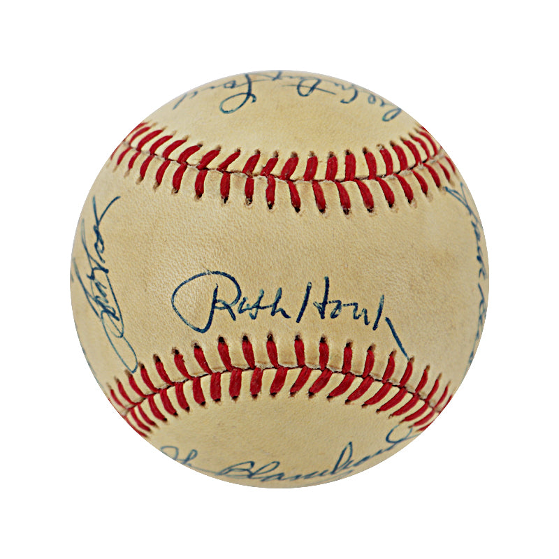 New York Yankee Multi Signed Baseball (JSA LOA)