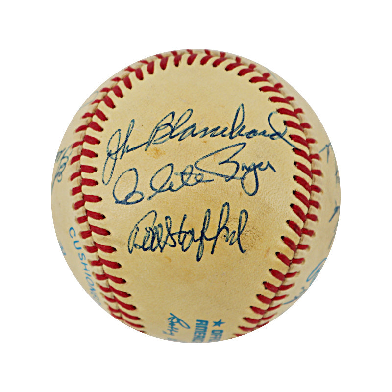 New York Yankee Multi Signed Baseball (JSA LOA)