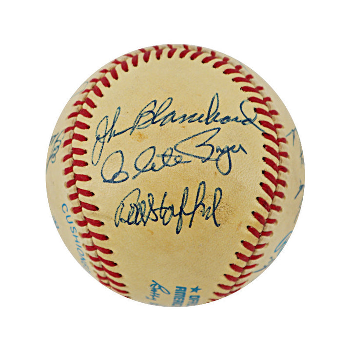 New York Yankee Multi Signed Baseball (JSA LOA)