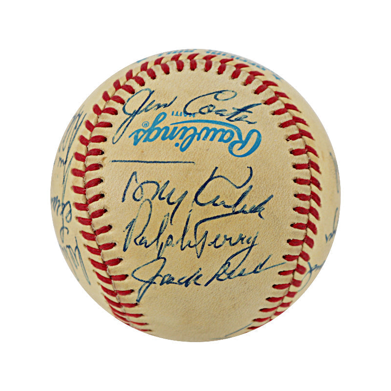 New York Yankee Multi Signed Baseball (JSA LOA)