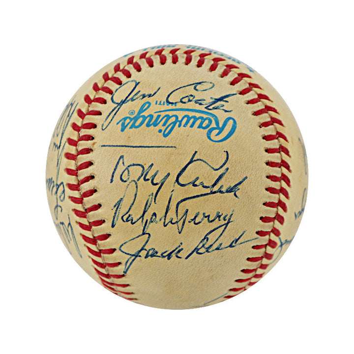 New York Yankee Multi Signed Baseball (JSA LOA)
