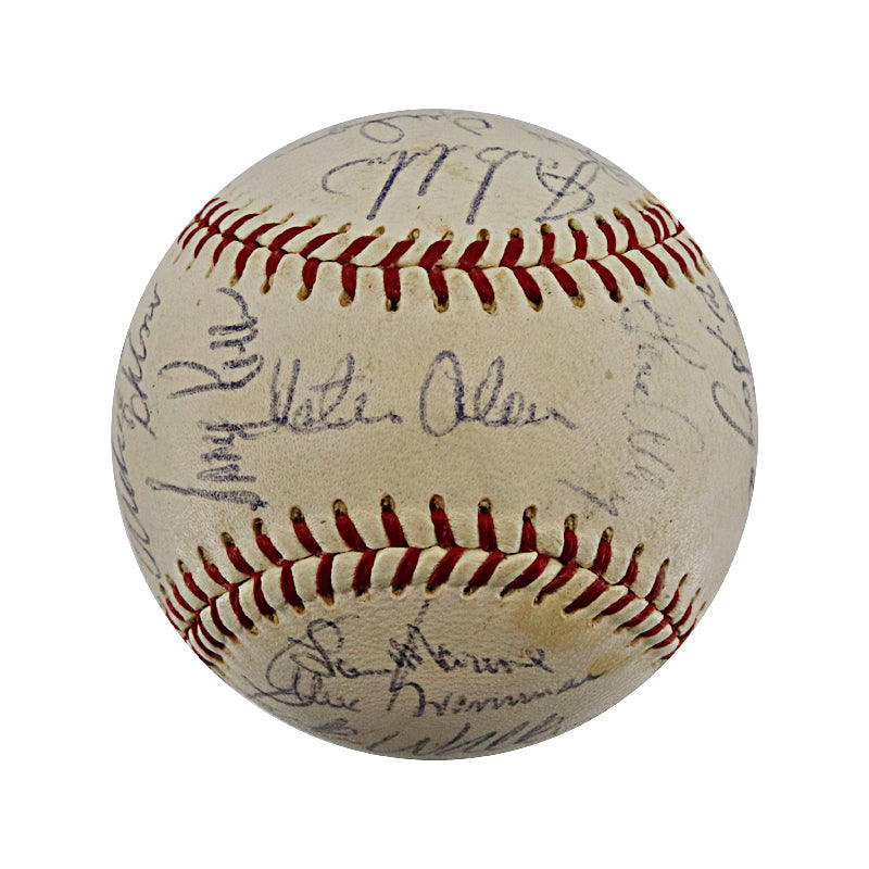 1969 Pittsburgh Pirates Team Signed 27 Signature ONL Baseball (JSA LOA)