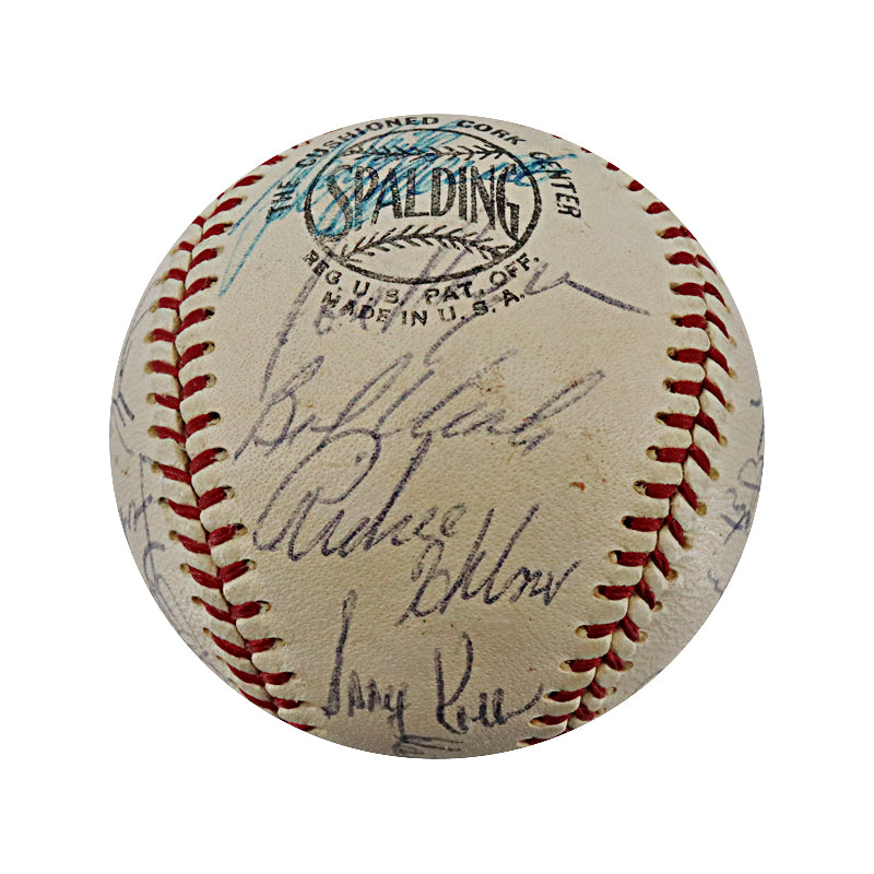 1969 Pittsburgh Pirates Team Signed 27 Signature ONL Baseball (JSA LOA)